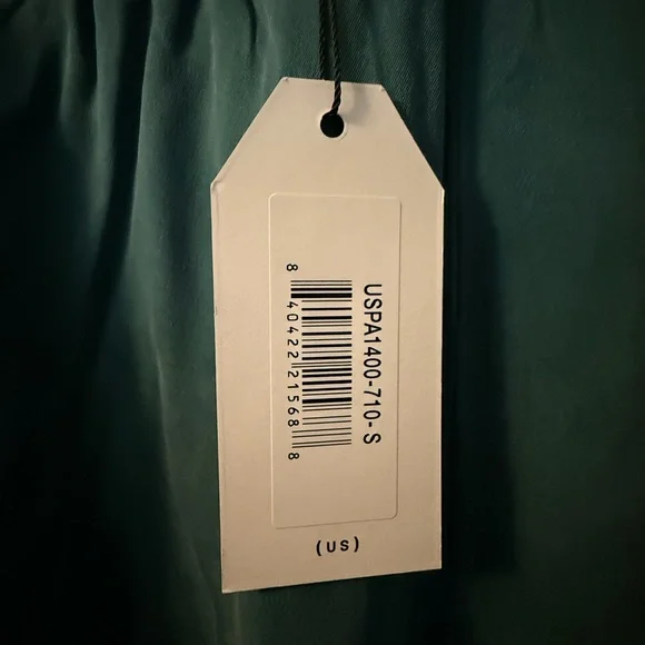 Universal Standard Cooling Stretch Cupro Pants - Teal - New With Tags! - Picture 5 of 7